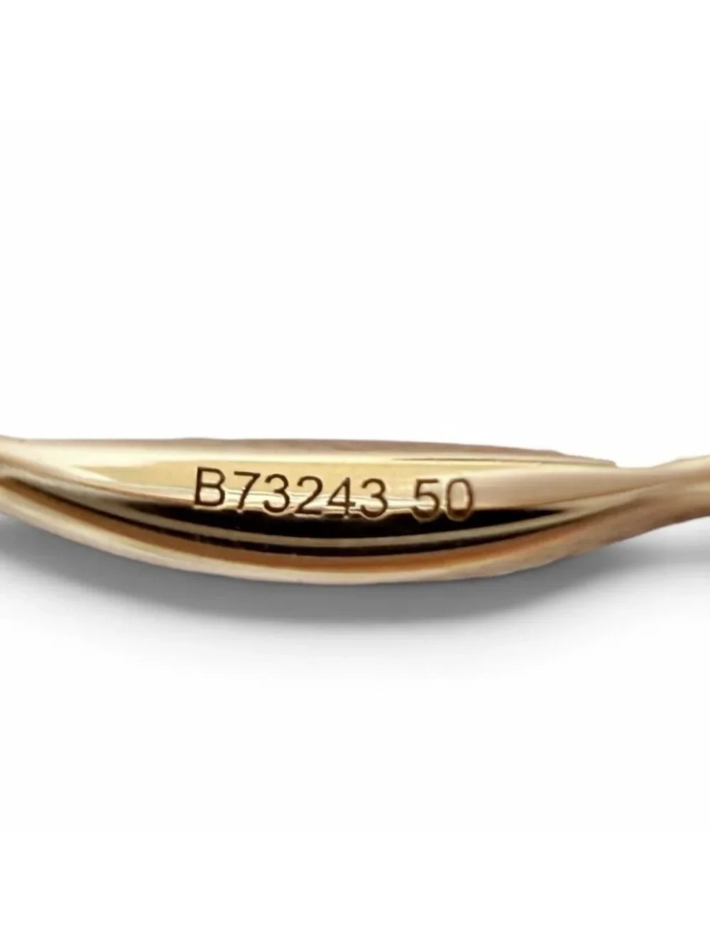 Chanel Camellia Half Eternity Diamond Ring Pink Gold 50 JP